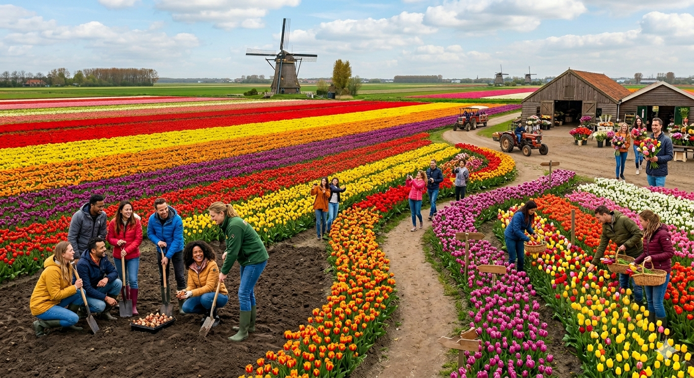 Benvenuti al Tulip Tour in Sicilia: Dalla Terra al Bocciolo